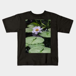 Lilac Waterlily Kew Gardens Kids T-Shirt